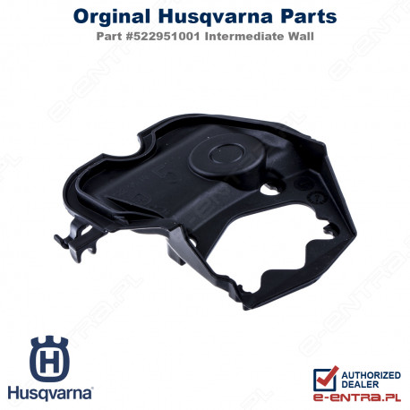 Ścianka środkowa, przegroda pilarki Husqvarna 545, 550XP, 550 XPG