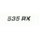 Naklejka wykaszarki Husqvarna 535 RX