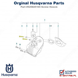 Śruba MC6S 6X35 pilarki Husqvarna