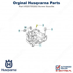 Śruba pilarki Husqvarna