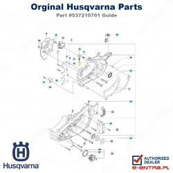 Prowadnik sprężyny pilarki Husqvarna