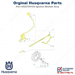 Moduł zapłonowy pilarki Husqvarna 560 XP, 562 XP