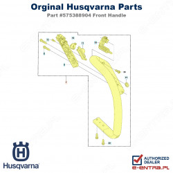 Uchwyt przedni pilarki Husqvarna 560 XP, 562 XP | Entra