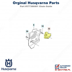 Prowadnica łańcucha pilarki Husqvarna 556, 562 XP