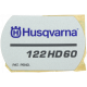 Naklejka rozrusznika nożyc do żywopłotu Husqvarna 122 HD60