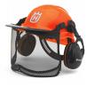 Kask pilarza Husqvarna Functional z osłoną przeciwdeszczową