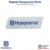 Naklejka pilarki Husqvarna