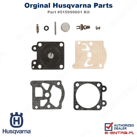 Zestaw uszczelek gaźnika wykaszarki Husqvarna