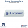 Naklejka pilarki Husqvarna