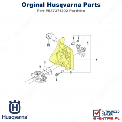 Przegroda izolacyjna wykaszarki Husqvarna