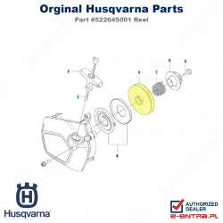 Rolka rozrusznika pilarki Husqvarna