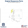 Wkładka cylindra pilarki Husqvarna 120e MarkII, 235E, 236E, 240E, 574190901