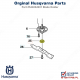 Adapter tarczy ridera Husqvarna