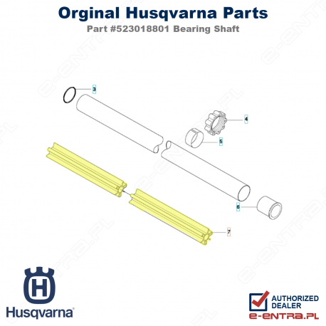 Łożysko wałka wykaszarki Husqvarna