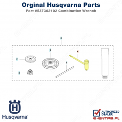 Klucz wykaszarki Husqvarna