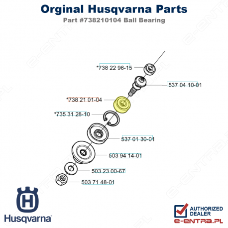 Łożysko Husqvarna