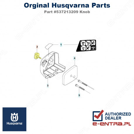 Pokrętło Husqvarna