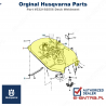 Obudowa, kosisko traktorka Husqvarna McCuloch 97 cm, 532192556