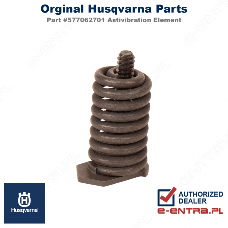 Amortyzator tylny twardy pilarki Husqvarna 565, 572XP, 577062701