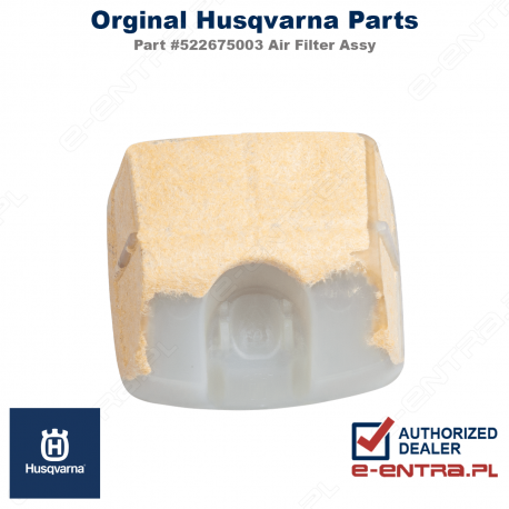 Filtr powietrza pilarki Husqvarna 562 XP