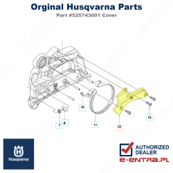 Pokrywa hamulca pilarki Husqvarna