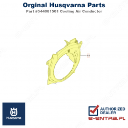 Pokrywa rozrusznika pilarki Husqvarna