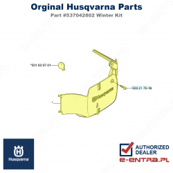 Osłona zimowa pilarki Husqvarna