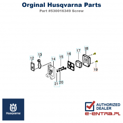 Śruba pilarki Husqvarna