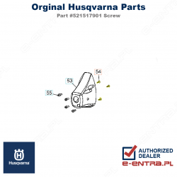 Śruba pilarki Husqvarna 543 XPG