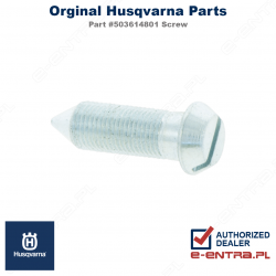 Śruba gaźnika pilarki Husqvarna