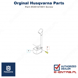 Śruba układu zapłonowego pilarki Husqvarna