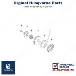 Śruba pilarki Husqvarna