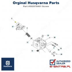 Śruba pilarki Husqvarna