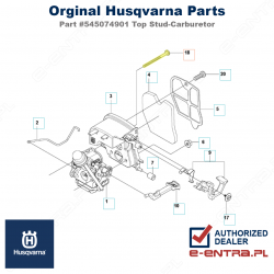 Śruba pilarki Husqvarna