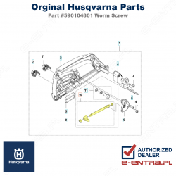 Śruba ślimakowa pilarki Husqvarna