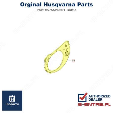 Przegroda pilarki Husqvarna