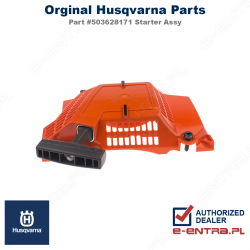 Rozrusznik pilarki Husqvarna, komplet