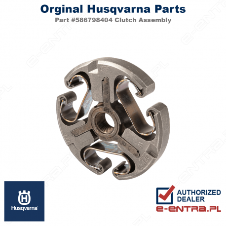 Sprzęgło pilarki Husqvarna, kompletne