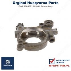 Pompa oleju pilarki Husqvarna, komplet