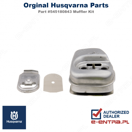 Tłumik pilarki Husqvarna, komplet