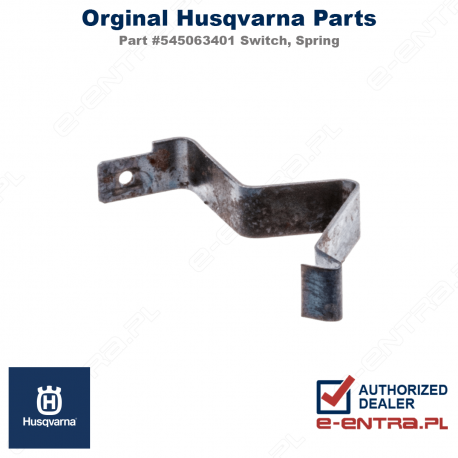 Sprężyna wyłącznika pilarki Husqvarna