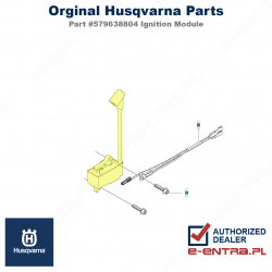 Moduł zapłonowy pilarki Husqvarna 435eII, 440eII, 579638804
