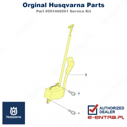 Moduł zapłonowy pilarki Husqvarna 135, 135Mark II, 591466501