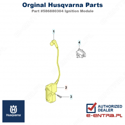Moduł zapłonowy pilarki Husqvarna