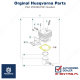Uszczelka cylindra pilarki Husqvarna
