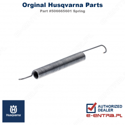 Sprężyna napinacza paska rider Husqvarna 214C, 214TC, 216AWD, 506665601