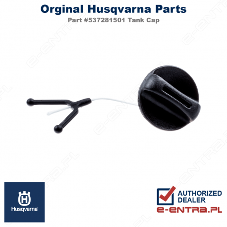 Korek oleju pilarki Husqvarna 340, 345,350, 353, 346XP, 537281501