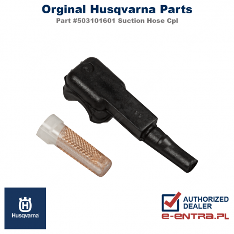 Przewód pompy oleju pilarki Husqvarna 40,45, 51, 55 Jonsered 2041, 2045