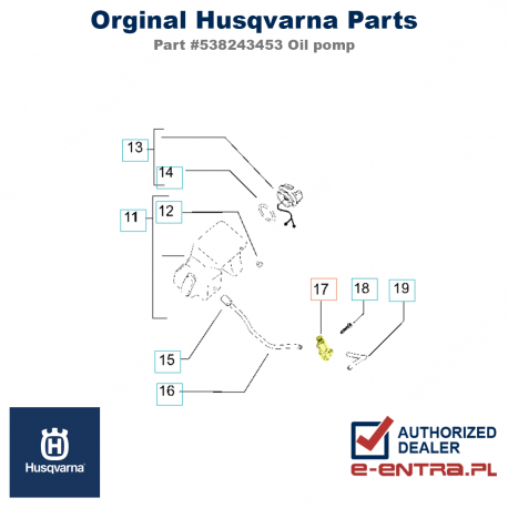 Pompa oleju E1900, Promac 2200, ES2200, 538243453