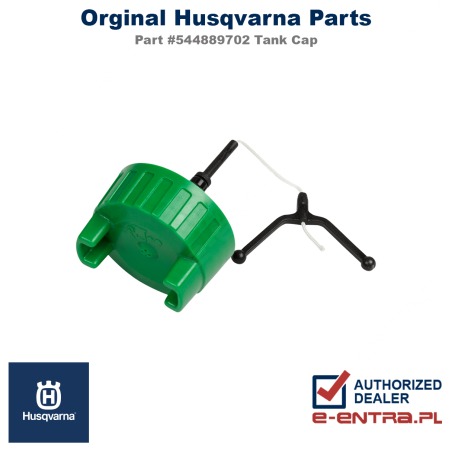 Korek zbiornika paliwa wykaszarki Husqvarna 323R, 323RII